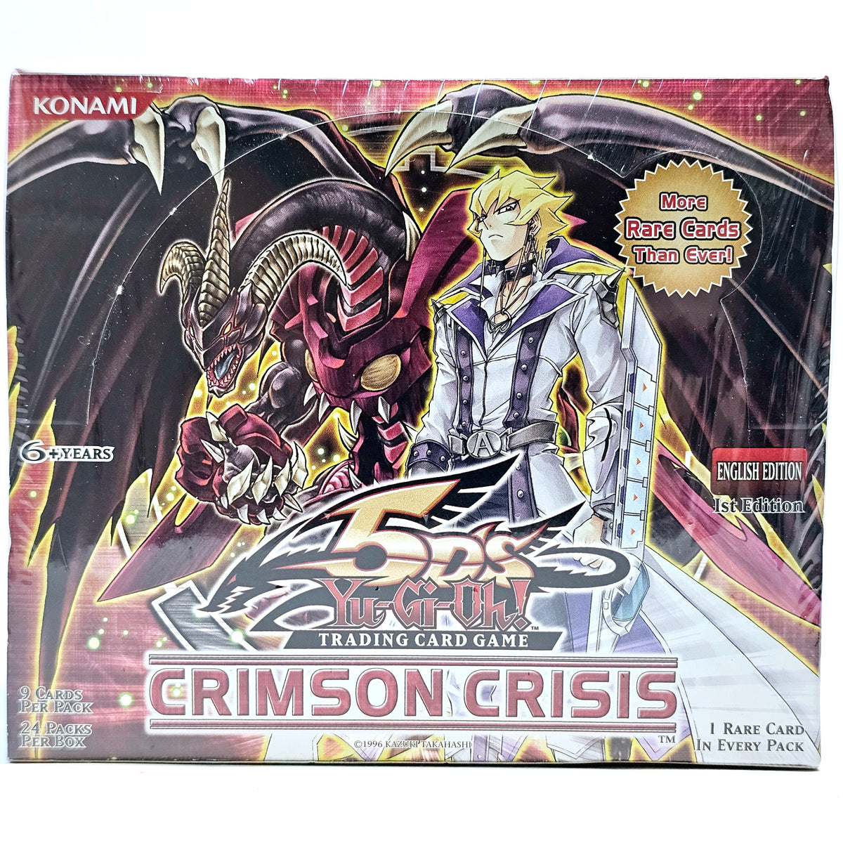 遊戯王　英語　CRIMSON CRISIS 1st 約1900枚 Yu-Gi-Oh! Crimson Crisis Booster Box (1st Ed.) – Avalon TCG