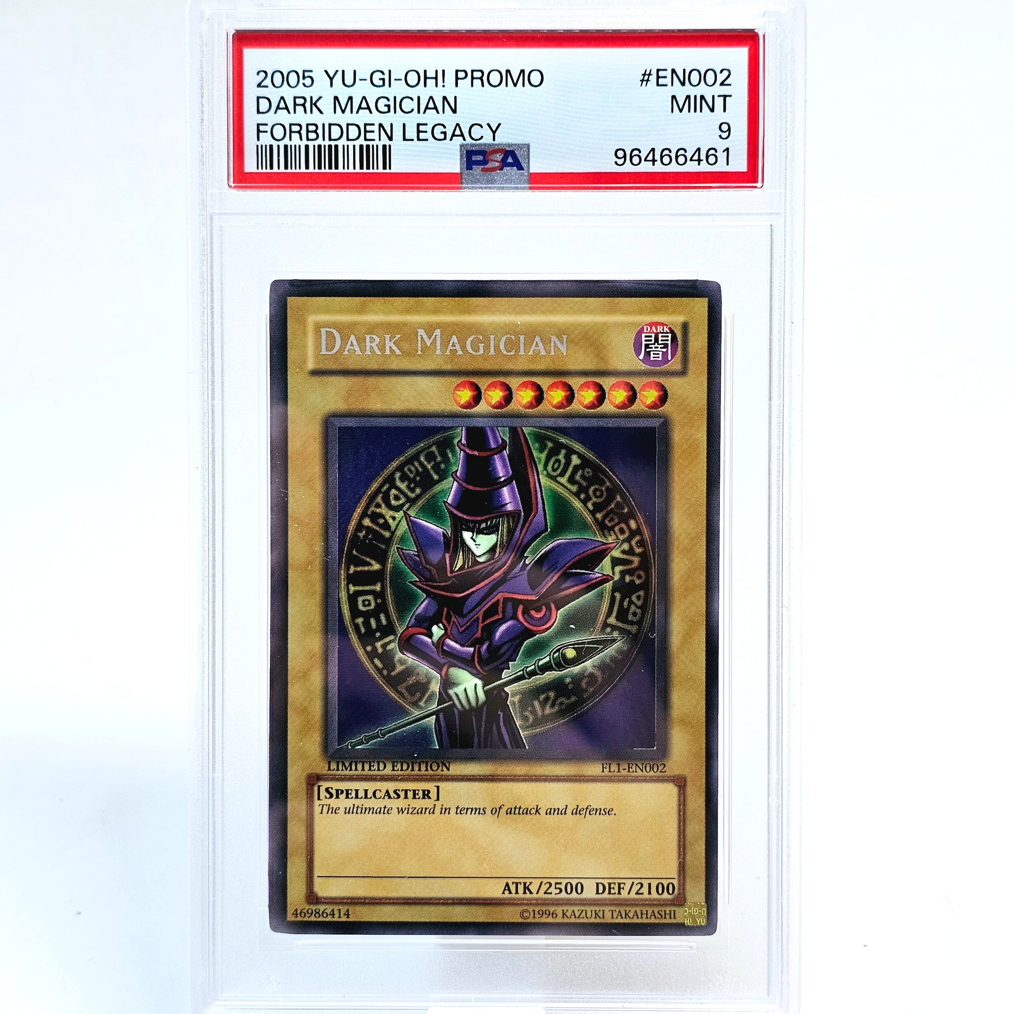 Dark Magician – 2005 Yu-Gi-Oh! Forbidden Legacy Promo