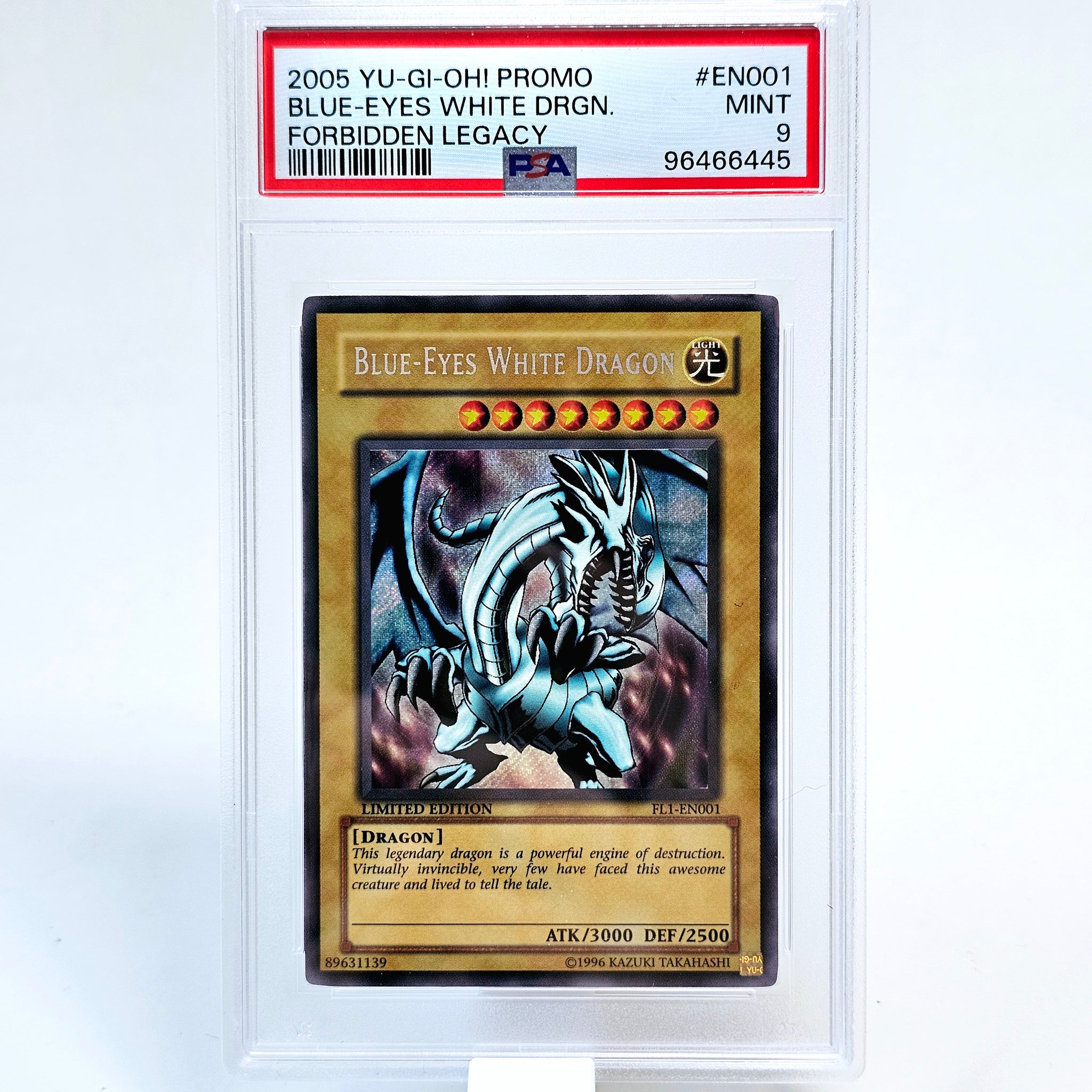 Blue-Eyes White Dragon – 2005 Promo (Alt Cert)