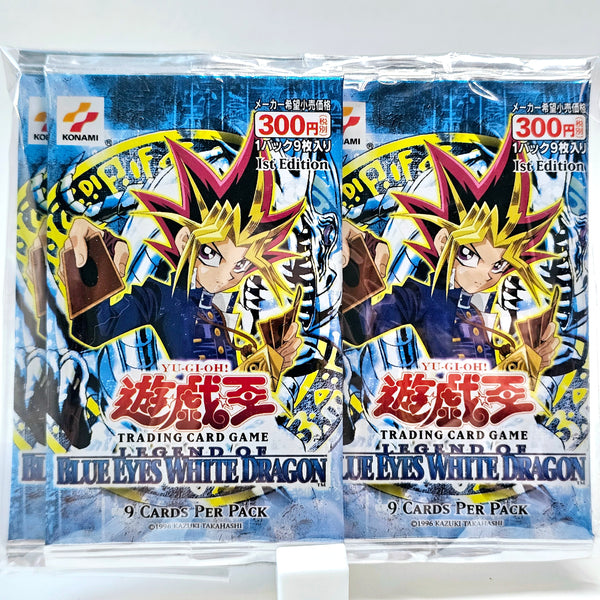 Yu-Gi-Oh! Legend of Blue Eyes White Dragon (JP) – 1st Edition Booster Packs