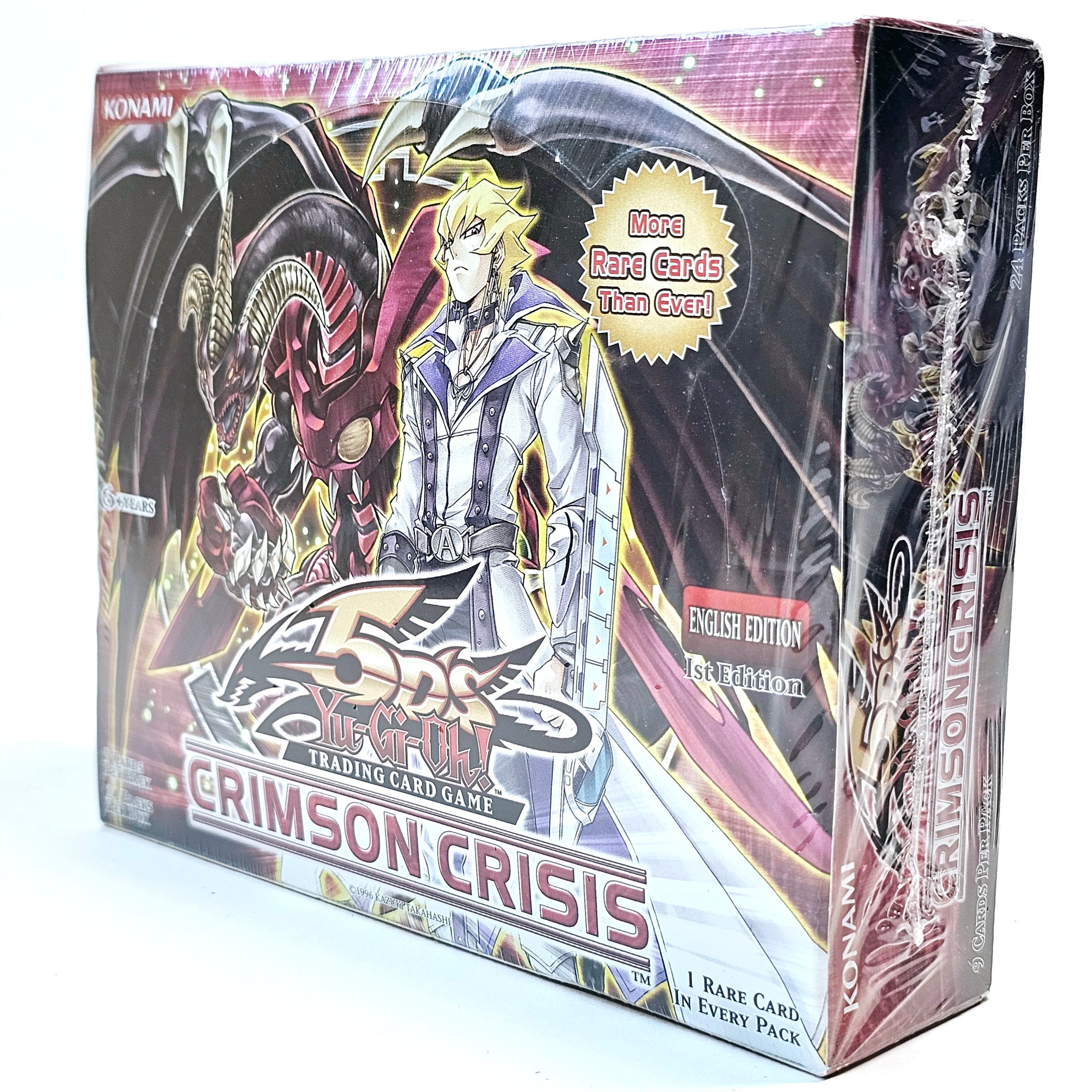 Yu-Gi-Oh! Crimson Crisis Booster Box (1st Ed.) – Avalon TCG