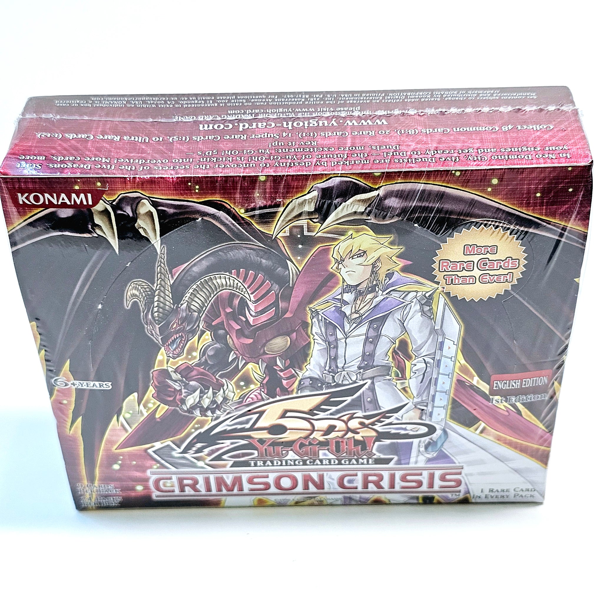 Yu-Gi-Oh! Crimson Crisis Booster Box (1st Ed.) – Avalon TCG
