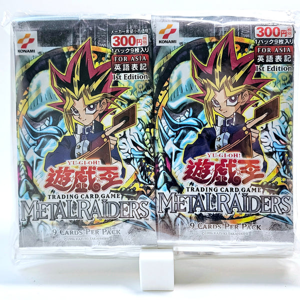Yu-Gi-Oh! Metal Raiders Booster Packs (Asia-English, 1st Ed)