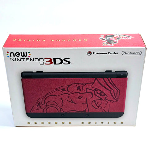 New Nintendo 3DS Groudon Edition