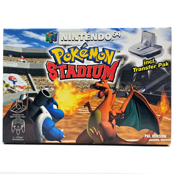 Pokémon Stadium PAL + Transfer Pak