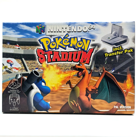 Pokémon Stadium PAL + Transfer Pak