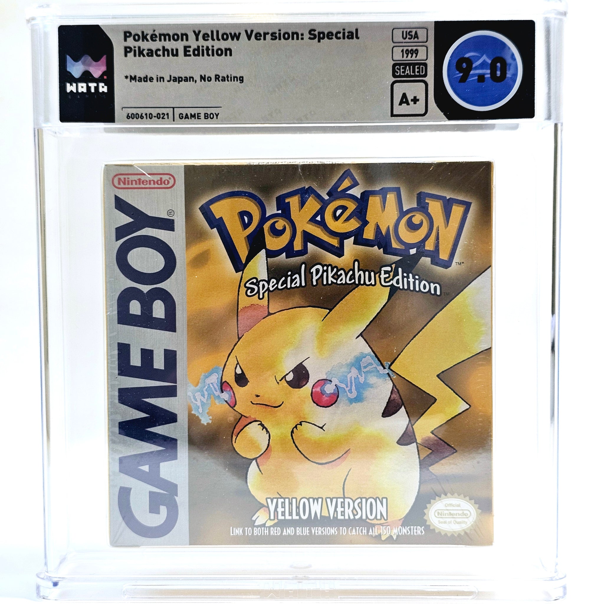 Pokémon Yellow Version (WATA 9.0 A+)