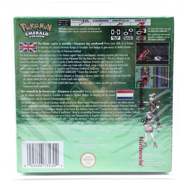 Pokémon Emerald Version (GBA, English)